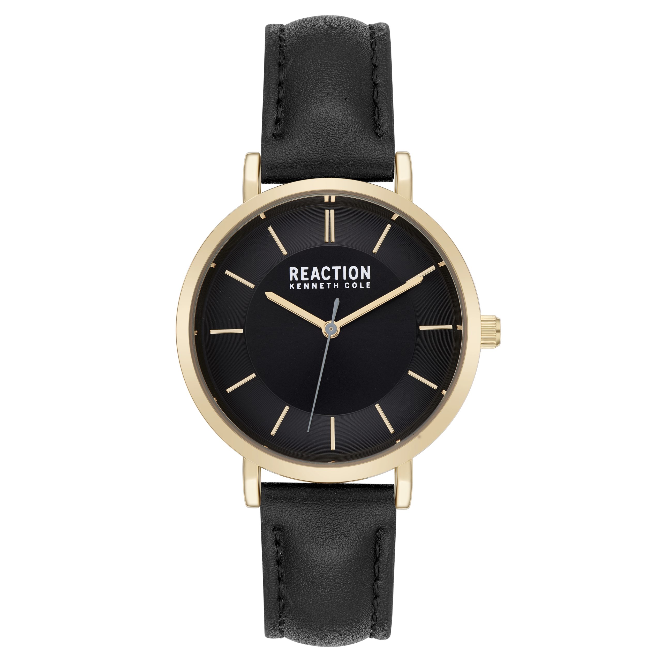 Kenneth Cole 'Reaction' - Ladies Quartz Wristwatch - Gold Tone Case - RK50105005