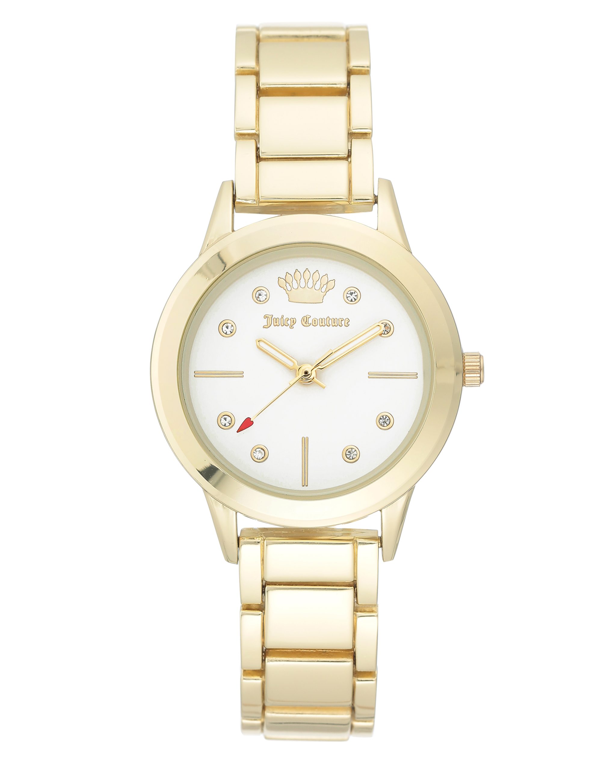 Juicy Couture 'Black Label' Gold Tone Ladies Quartz Wristwatch - JC/1142WTGB