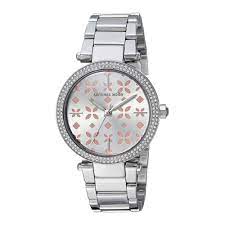 Michael Kors - MK6483 - Women's Mini Parker - Floral Cut Out Dial Wristwatch