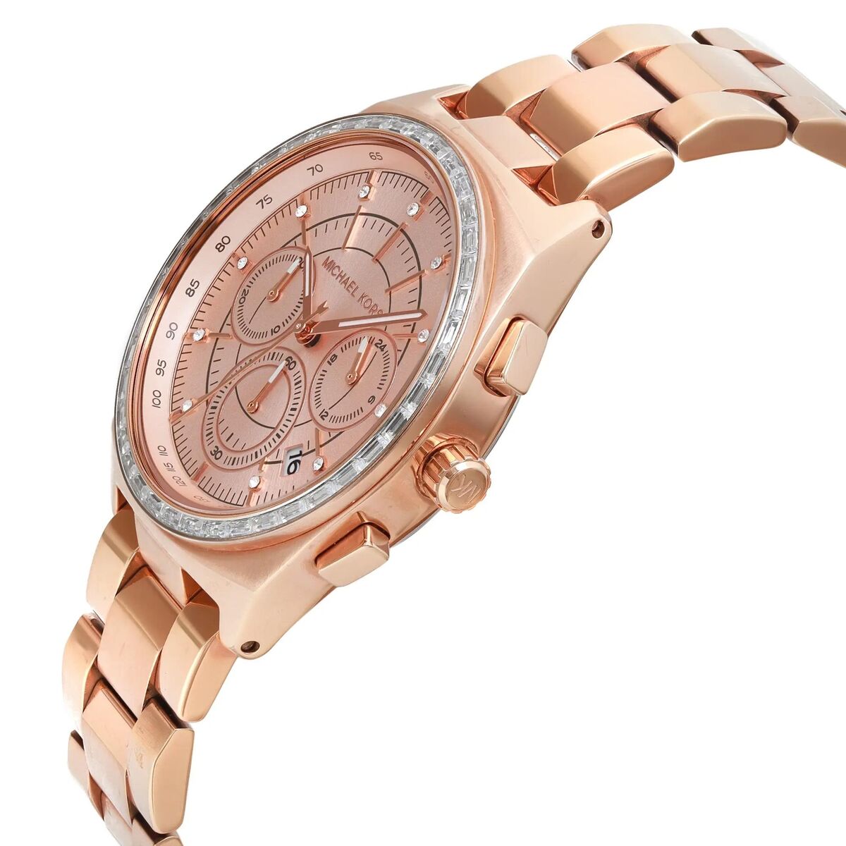 Michael Kors - MK6422 - 'VAIL' Ladies Rose Gold-Tone - Chronograph Wristwatch