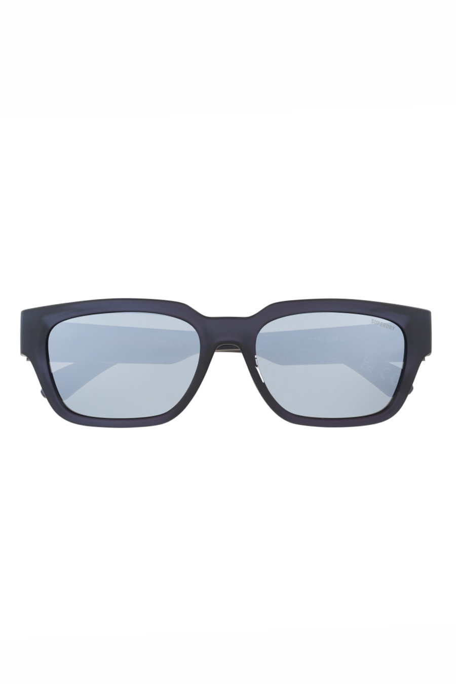 Superdry - SDS-5004-106 - Men’s Matte Navy/Smoke Sunglasses - Silver Mirror